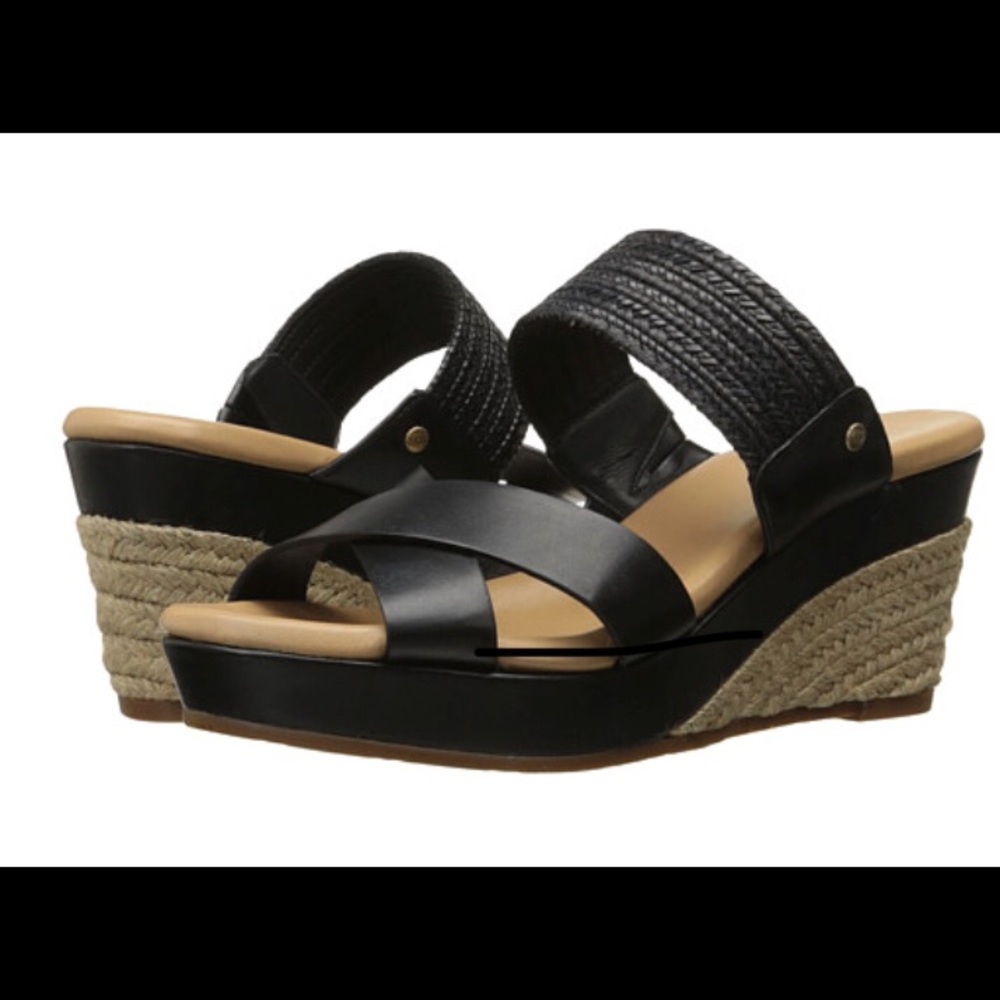 🆕UGG Adriana in Black Size 8